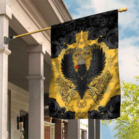 German Empire Garden Flag Imperial Black Eagle With Baroque Patterns - Wonder Print Shop