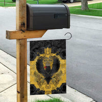 German Empire Garden Flag Imperial Black Eagle With Baroque Patterns - Wonder Print Shop