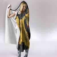 German Empire Hooded Blanket Imperial Black Eagle With Baroque Patterns - Wonder Print Shop