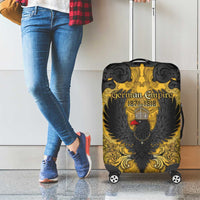 German Empire Luggage Cover Imperial Black Eagle With Baroque Patterns - Wonder Print Shop