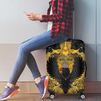 German Empire Luggage Cover Imperial Black Eagle With Baroque Patterns - Wonder Print Shop