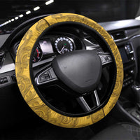 German Empire Steering Wheel Cover Imperial Black Eagle With Baroque Patterns - Wonder Print Shop