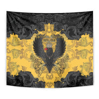 German Empire Tapestry Imperial Black Eagle With Baroque Patterns - Wonder Print Shop
