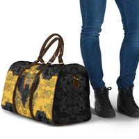 German Empire Travel Bag Imperial Black Eagle With Baroque Patterns - Wonder Print Shop
