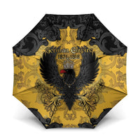 German Empire Umbrella Imperial Black Eagle With Baroque Patterns - Wonder Print Shop