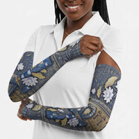 Ankh Egypt Arm Sleeves Egyptian Lotus Flowers