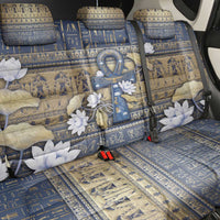 Ankh Egypt Back Car Seat Cover Egyptian Lotus Flowers