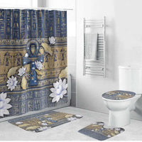 Ankh Egypt Bathroom Set Egyptian Lotus Flowers