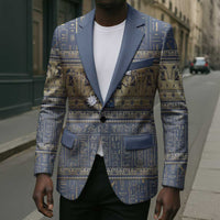 Ankh Egypt Blazer Egyptian Lotus Flowers