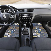 Ankh Egypt Car Mats Egyptian Lotus Flowers