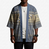 Ankh Egypt Kimono Egyptian Lotus Flowers