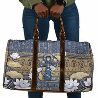 Ankh Egypt Travel Bag Egyptian Lotus Flowers