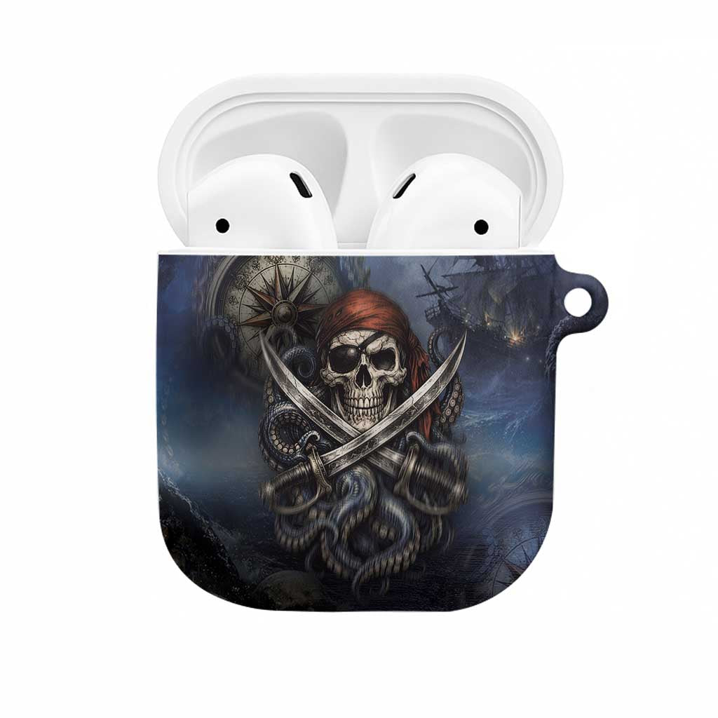 Pirates Skull AirPods Case Kraken Sea Monster Tentacles Deep Legend