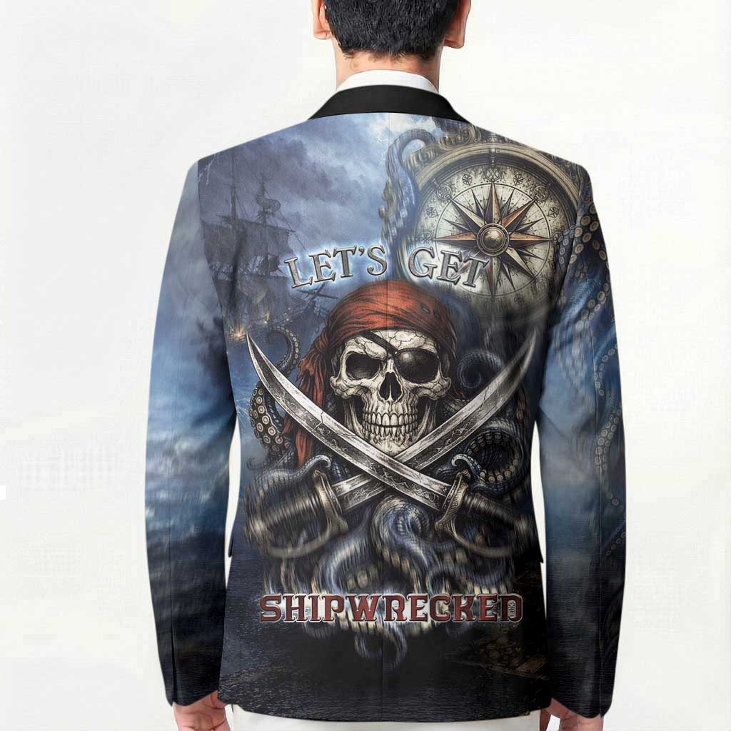 Pirates Skull Blazer Kraken Sea Monster Tentacles Deep Legend