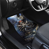 Pirates Skull Car Mats Kraken Sea Monster Tentacles Deep Legend