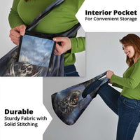 Pirates Skull Grocery Bag Kraken Sea Monster Tentacles Deep Legend