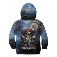 Pirates Skull Kid Hoodie Kraken Sea Monster Tentacles Deep Legend