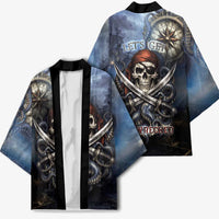 Pirates Skull Kimono Kraken Sea Monster Tentacles Deep Legend