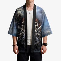 Pirates Skull Kimono Kraken Sea Monster Tentacles Deep Legend