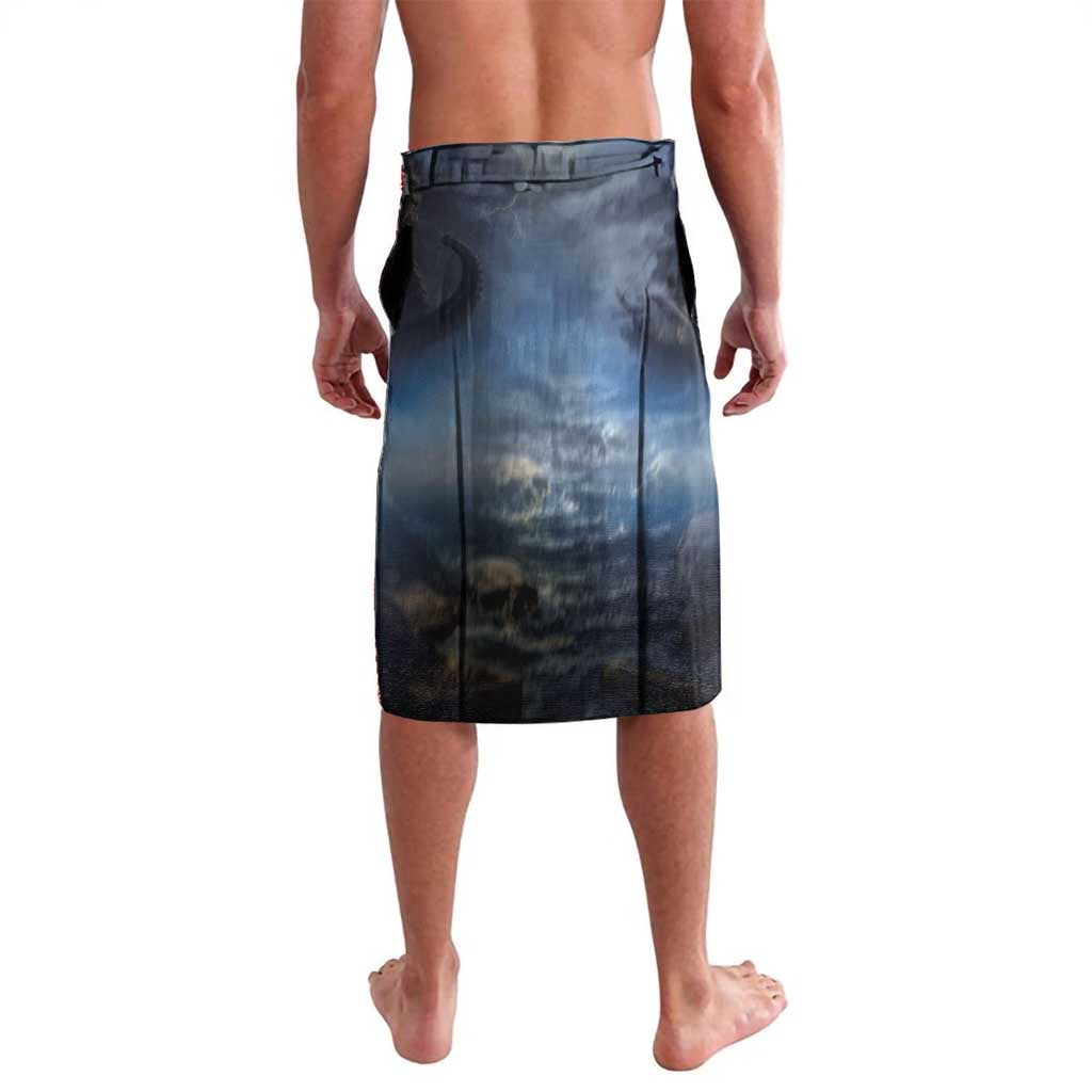 Pirates Skull Lavalava Kraken Sea Monster Tentacles Deep Legend