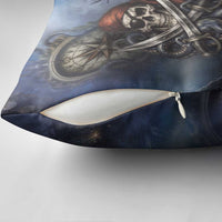 Pirates Skull Pillow Cover Kraken Sea Monster Tentacles Deep Legend