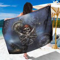 Pirates Skull Sarong Kraken Sea Monster Tentacles Deep Legend