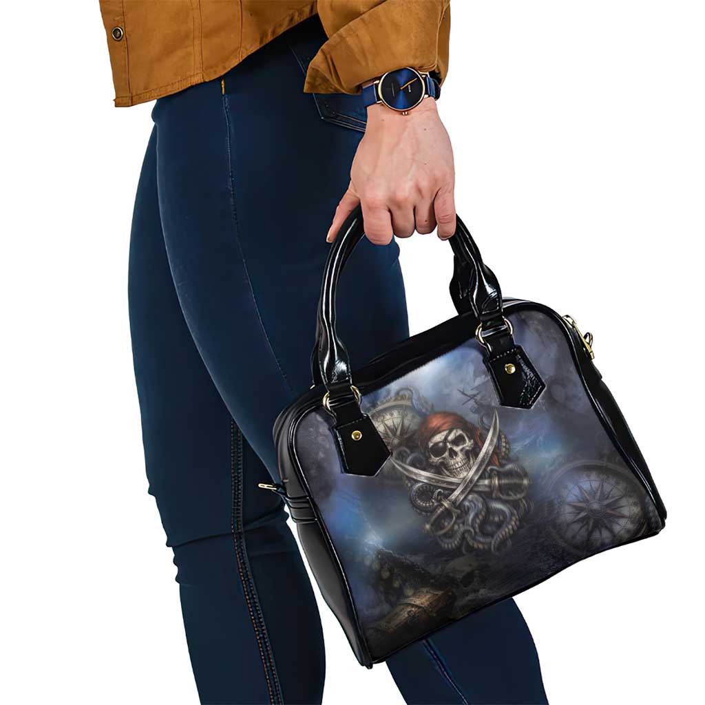Pirates Skull Shoulder Handbag Kraken Sea Monster Tentacles Deep Legend