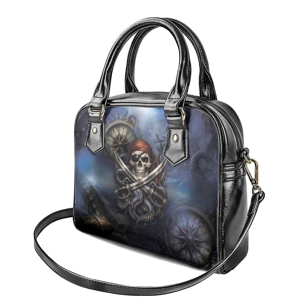 Pirates Skull Shoulder Handbag Kraken Sea Monster Tentacles Deep Legend