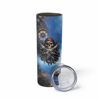 Pirates Skull Skinny Tumbler Kraken Sea Monster Tentacles Deep Legend