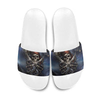 Pirates Skull Slide Sandals Kraken Sea Monster Tentacles Deep Legend