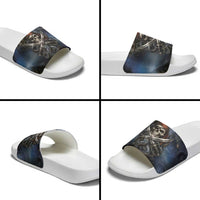 Pirates Skull Slide Sandals Kraken Sea Monster Tentacles Deep Legend