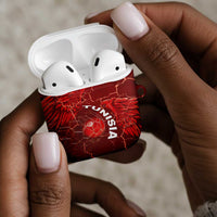 Tunisia Football AirPods Case Eagle Cracked Texture Athletic