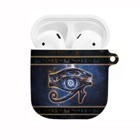 Egypt Eye Of Ra AirPods Case Galaxy Zodiac Universe