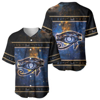 Egypt Eye Of Ra Baseball Jersey Galaxy Zodiac Universe