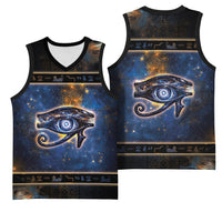 Egypt Eye Of Ra Basketball Jersey Galaxy Zodiac Universe