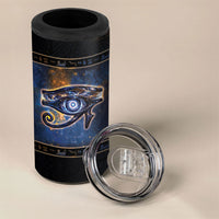 Egypt Eye Of Ra 4 in 1 Can Cooler Tumbler Galaxy Zodiac Universe
