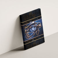 Egypt Eye Of Ra Canvas Wall Art Galaxy Zodiac Universe