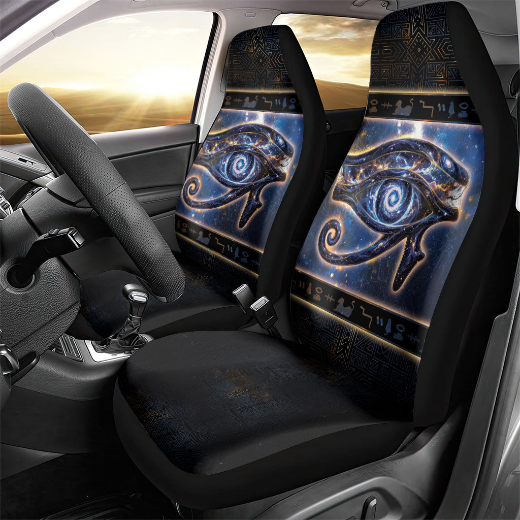 Egypt Eye Of Ra Car Seat Cover Galaxy Zodiac Universe