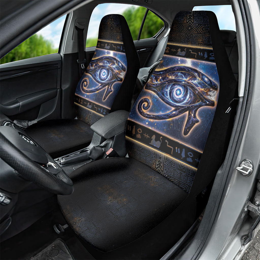 Egypt Eye Of Ra Car Seat Cover Galaxy Zodiac Universe