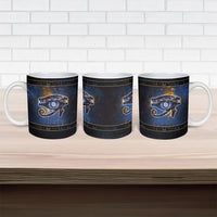 Egypt Eye Of Ra Ceramic Mug Galaxy Zodiac Universe
