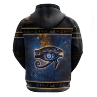 Egypt Eye Of Ra Hoodie Galaxy Zodiac Universe