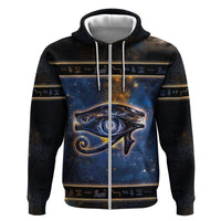 Egypt Eye Of Ra Hoodie Galaxy Zodiac Universe