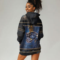 Egypt Eye Of Ra Hoodie Dress Galaxy Zodiac Universe