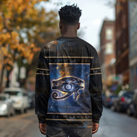 Egypt Eye Of Ra Long Sleeve Shirt Galaxy Zodiac Universe