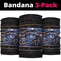 Egypt Eye Of Ra Neck Gaiter Galaxy Zodiac Universe