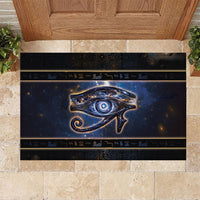 Egypt Eye Of Ra Rubber Doormat Galaxy Zodiac Universe