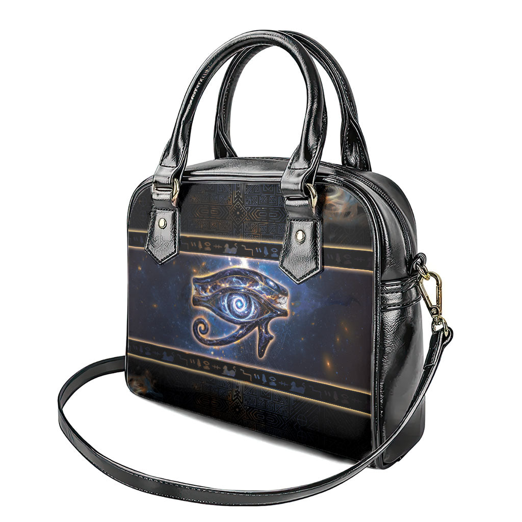 Egypt Eye Of Ra Shoulder Handbag Galaxy Zodiac Universe