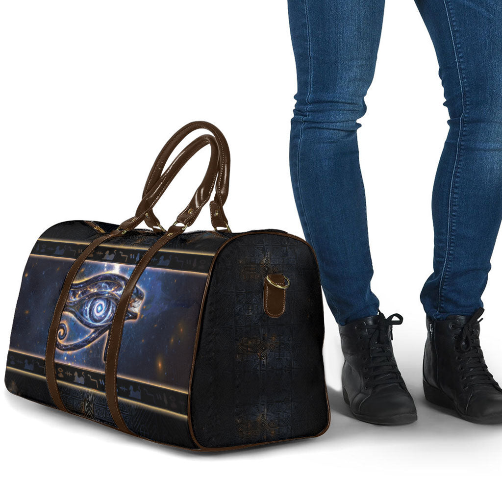 Egypt Eye Of Ra Travel Bag Galaxy Zodiac Universe