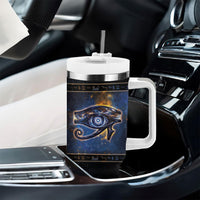 Egypt Eye Of Ra Tumbler With Handle Galaxy Zodiac Universe