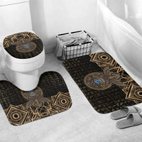 Egypt Eye of Horus Bathroom Set Hieroglyphics Patterns Retro Style